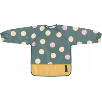 Bryndák PETITE&MARS Bryndák s dlouhými rukávy zástěrka Ben Beige Citrus