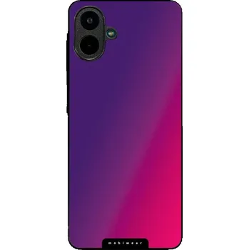 Pouzdro na mobilní telefon Lesklý kryt Mobiwear Glossy - Samsung Galaxy A07 - G067G Fialový a růžový odstín (Prémiové lesklé pouzdro, obal, kryt Mobiwear Glossy na mobil Samsung Galaxy A07 - G067G Fialový a růžový odstín, materiál Plast + TPU silikon - krytí po všech stranách,)