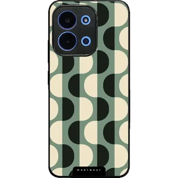 Pouzdro na mobilní telefon Lesklý kryt Mobiwear Glossy - Xiaomi Poco C85 - GA56G Magické vlnky (Prémiové lesklé pouzdro, obal, kryt Mobiwear Glossy na mobil Xiaomi Poco C85 - GA56G Magické vlnky, materiál Plast + TPU silikon - krytí po všech stranách, neošoupatelný potisk, tenké)