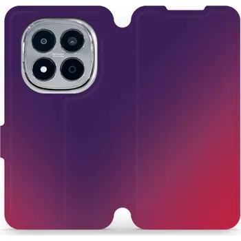 Pouzdro na mobilní telefon Flipové pouzdro Mobiwear - Xiaomi Redmi Note 15 Pro Plus 5G - VP67S Fialový a růžový odstín (Knížkové flip pouzdro, obal, kryt na mobil Xiaomi Redmi Note 15 Pro Plus 5G - VP67S Fialový a růžový odstín, materiál Umělá kůže + TPU - ochrana 360°, stojánek,)