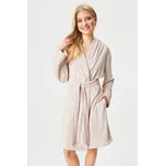 Hřejivý župan Luna krátký s kapucí