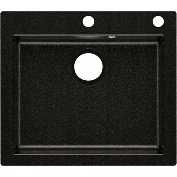 Granitový dřez Jednodřez granitový Moderno černý