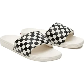 Dámské pantofle pantofle dámské VANS WM La Costa Slide-On (checkerboard) black/mars - 40