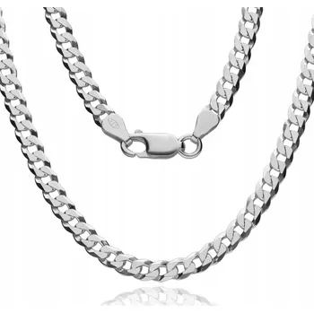 Řetízek PANCR STŘÍBRNÝ ŘETÍZEK ŘETĚZ PÁNSKÝ 50 cm