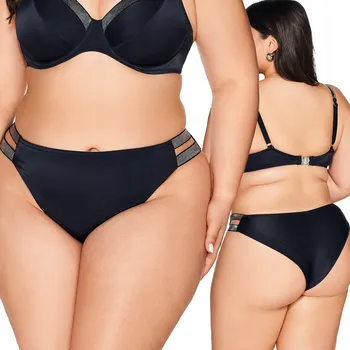 Dámské plavky Kalhotky ke koupání Ava SF 225/16/B Černé vel. 3XL