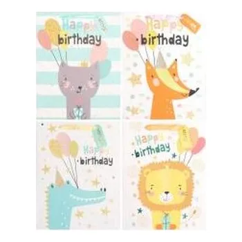 Set školních potřeb Torba prezentowa Party 26x12x32cm mix STRIGO