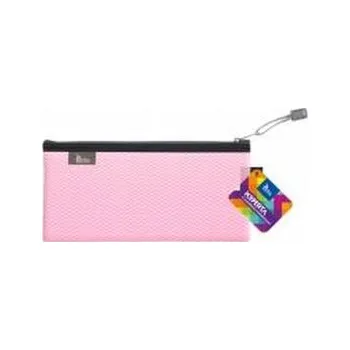 Set školních potřeb Koperta DL z suwakiem metalowym różowa