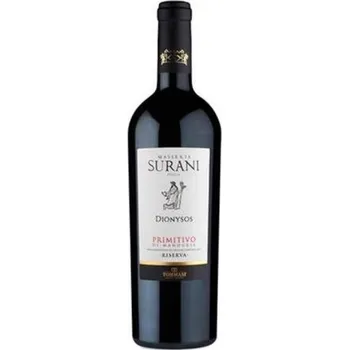 Tommasi maseria surani primitivo di manduria dionysos riserva 0,75l