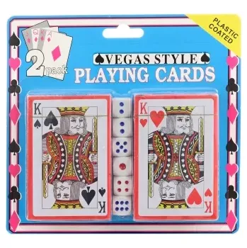 Poker Interest Žolíkové hrací karty + kostky