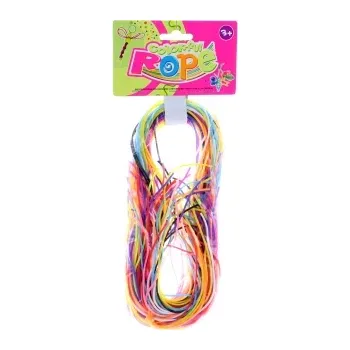 Výtvarná sada Zaplétací provázky – kreativní sada na náramky a doplňky