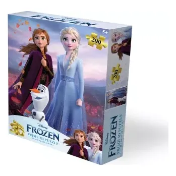 Puzzle PRIME 3D puzzle Disney Ledové království – Elsa a Anna a Olaf 300 ks