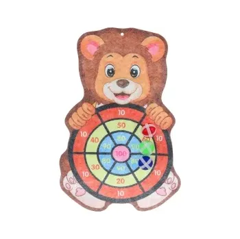 Terč na šipky Terč lev se suchým zipem a míčky