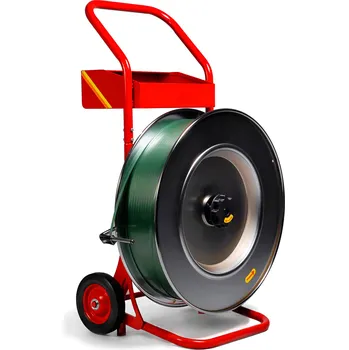 Obalový materiál Masivní kovový odvíječ vázací pásky H84T - 406 mm