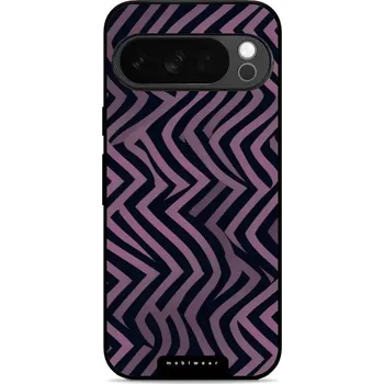 Pouzdro na mobilní telefon Lesklý kryt Mobiwear Glossy - Google Pixel 10 Pro - GA55G Fialové klikyháky (Prémiové lesklé pouzdro, obal, kryt Mobiwear Glossy na mobil Google Pixel 10 Pro - GA55G Fialové klikyháky, materiál Plast + TPU silikon - krytí po všech stranách, neošoupatelný)