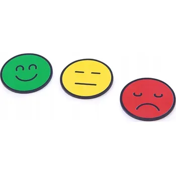 Vrták Sada magnetů Rocada SMILEY15, motiv smajlíků, 15 ks