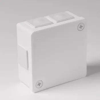 Elektroinstalační krabice Elektroinstalační krabice na omítku Viplast 86 x 86 x 40 mm
