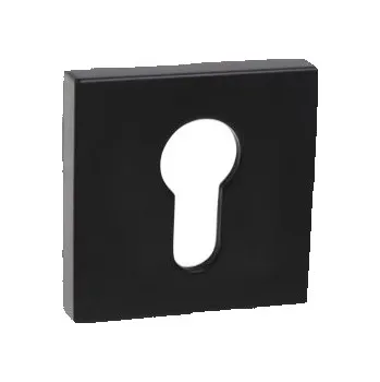 Dveřní kování Vnitřní klika Gamet Krátká, Čtvercová rozeta, Rozeta pro vložku