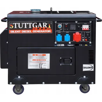 Elektrocentrála Přenosný elektrocentrála třífázová STUTTGART 7800 W na naftu