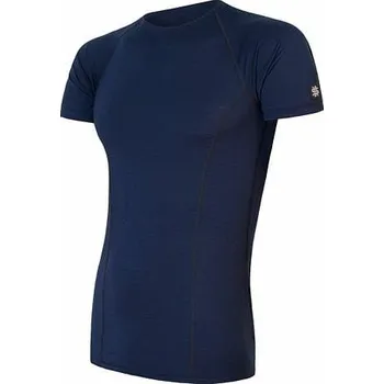 Pánské tričko Sensor Merino Active - Pánské triko s krátkým rukávem Deep Blue L