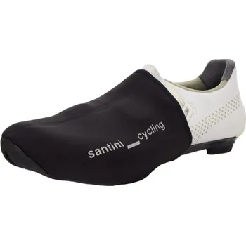 Cyklistické návleky Návleky na boty SANTINI Toe Guard Black - XL