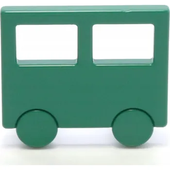 Nábytkové kování Rujzdesign úchytka 470.50, povrch: zelená barva, rozteč: 32 mm