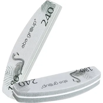 Ruční pilník Aba group půlměsíc (lodička) šedý