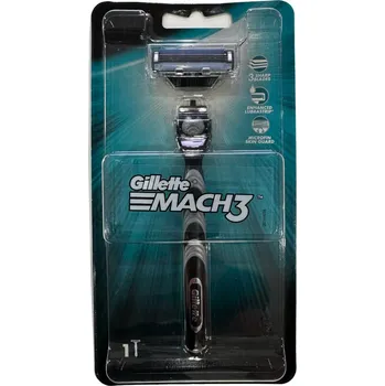 Holítko Gillette Mach3 strojek +1 hlavice blistr