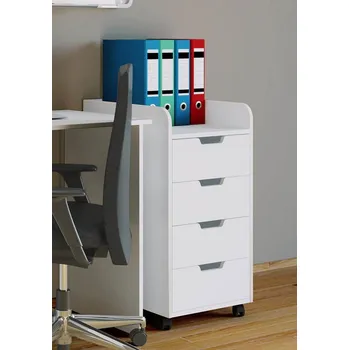 Zásuvkový kontejner Vcm Mobilní zásuvkový kontejner Konal Maxi, bílý