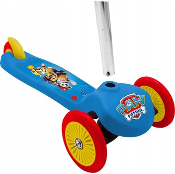 Koloběžka Tříkolová balanční koloběžka pro děti Tlapková patrola 3+ do 20 kg