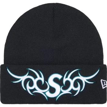 Čepice Supreme New Era Tribal S Logo Beanie Navy Velikost: ONE SIZE