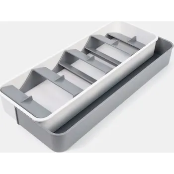 Příborník do zásuvky Sinsay - Organizér na příbory do zásuvky - šedá - 394GL-09X - 394GL-09X-ONE
