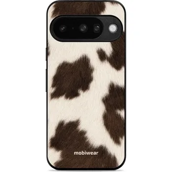 Pouzdro na mobilní telefon Lesklý kryt Mobiwear Glossy - Google Pixel 10 - V166S Hnědá strakatá (Prémiové lesklé pouzdro, obal, kryt Mobiwear Glossy na mobil Google Pixel 10 - V166S Hnědá strakatá, materiál Plast + TPU silikon - krytí po všech stranách, neošoupatelný potisk, tenké)