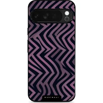 Pouzdro na mobilní telefon Lesklý kryt Mobiwear Glossy - Google Pixel 10 Pro XL - GA55G Fialové klikyháky (Prémiové lesklé pouzdro, obal, kryt Mobiwear Glossy na mobil Google Pixel 10 Pro XL - GA55G Fialové klikyháky, materiál Plast + TPU silikon - krytí po všech stranách,)