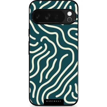 Pouzdro na mobilní telefon Lesklý kryt Mobiwear Glossy - Google Pixel 10 Pro XL - GA61G Béžové linky (Prémiové lesklé pouzdro, obal, kryt Mobiwear Glossy na mobil Google Pixel 10 Pro XL - GA61G Béžové linky, materiál Plast + TPU silikon - krytí po všech stranách, neošoupatelný)