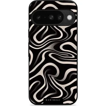 Lesklý kryt Mobiwear Glossy - Google Pixel 10 - GA63G Vlnky a linky (Prémiové lesklé pouzdro, obal, kryt Mobiwear Glossy na mobil Google Pixel 10 - GA63G Vlnky a linky, materiál Plast + TPU silikon - krytí po všech stranách, neošoupatelný potisk, tenké)