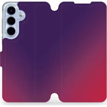 Pouzdro na mobilní telefon Flipové pouzdro Mobiwear - Samsung Galaxy S25 FE - VP67S Fialový a růžový odstín (Knížkové flip pouzdro, obal, kryt na mobil Samsung Galaxy S25 FE - VP67S Fialový a růžový odstín, materiál Umělá kůže + TPU - ochrana 360°, stojánek, silikonová vanička,)