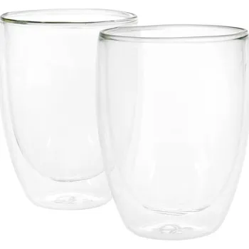 dvoustěnný šálek na cappuccino, 2x200 ml