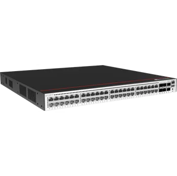 Síťový prvek Huawei Switch S5735-L48P4XE-A-V2 (48*GE ports, 4*10GE SFP+ ports, 2*12GE stack ports, PoE+, 1*AC power) + license L-MLIC