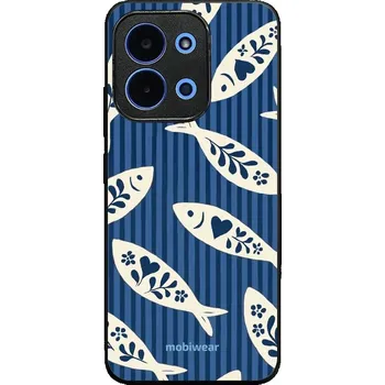 Pouzdro na mobilní telefon Lesklý kryt Mobiwear Glossy - Xiaomi Poco C85 - GP89G Rybky (Prémiové lesklé pouzdro, obal, kryt Mobiwear Glossy na mobil Xiaomi Poco C85 - GP89G Rybky, materiál Plast + TPU silikon - krytí po všech stranách, neošoupatelný potisk, tenké provedení, možnost