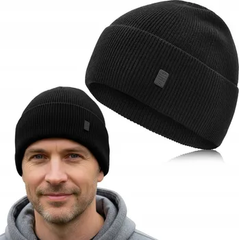 Čepice Pako Jeans zimní čepice černá, univerzální velikost