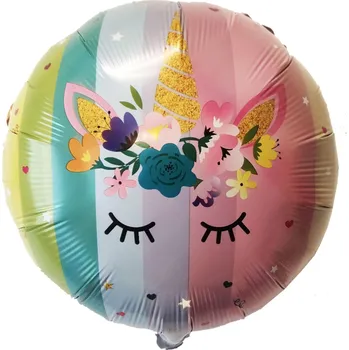 Balónek Fóliový balónek Jednorožec Narozeniny 45 cm