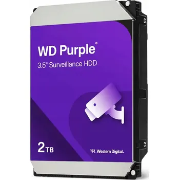 Interní pevný disk Pevný disk Western Digital Purple WD20PURZ; 2TB SATA III 3,5"