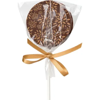 Čokoláda Kulaté lízátko z mléčné čokolády, 25 g