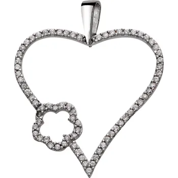 Přívěsek Zlaton Přívěsek bílé zlato 2.8g 000122302242