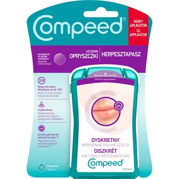 Náplast COMPEED INVISIBLE Náplasti na opar 15 ks