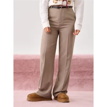 Dámské kalhoty Sinsay - Kalhoty wide leg - béžová - 749FJ-80X - 749FJ-80X-L