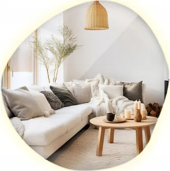 Zrcadlo Zrcadlo Do Koupelny LED Podsvícené Dekorativní