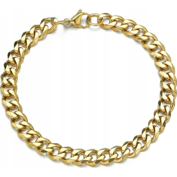 Řetízek Řetízek na ruku Kreo - Zlatý/22cm/7mm KP-34815