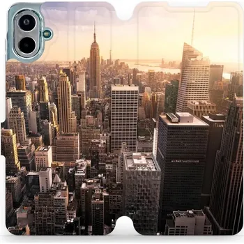 Pouzdro na mobilní telefon Flipové pouzdro Mobiwear - Samsung Galaxy A07 - M138P New York (Knížkové flip pouzdro, obal, kryt na mobil Samsung Galaxy A07 - M138P New York, materiál Umělá kůže + TPU - ochrana 360°, stojánek, silikonová vanička, magnetické zavírání)