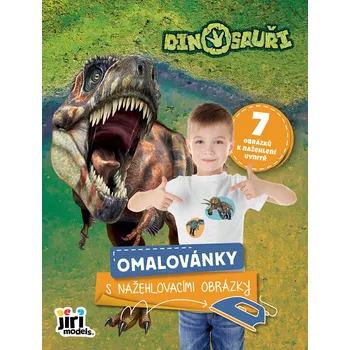 omalovánky JIRI MODELS Omalovánky s nažehlovacími obrázky Dinosauři | 14